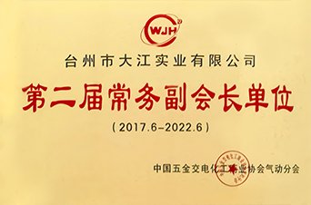 荣获第二届常务副会长单位